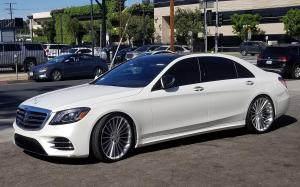 Mercedes-Benz S550 4Matic on Forgiato Wheels (TEC MONO 1.1) 2019 года